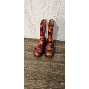 Girl's Pink and Purple Camoflauge Rain Boots -_ ITEM #3291